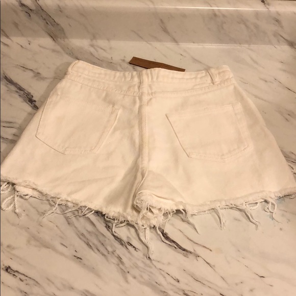 NWT✨lace up denim short✨ - Picture 6 of 7